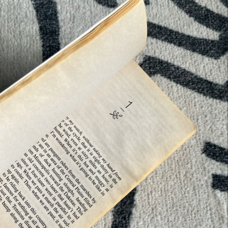 Zen and the Art of Motorcycle Maintenance