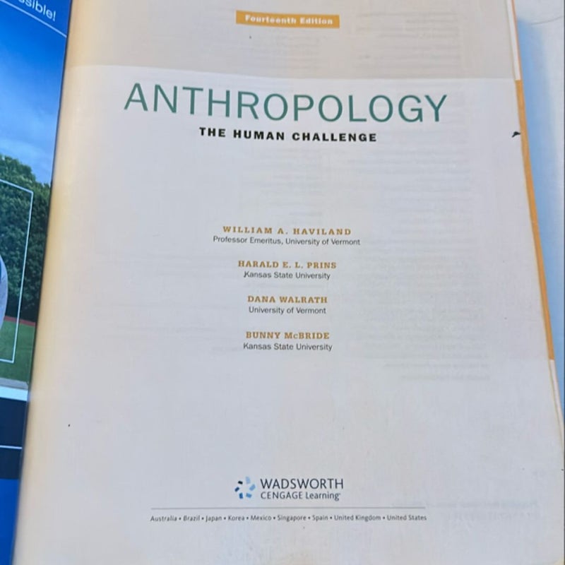 Anthropology the human challenge