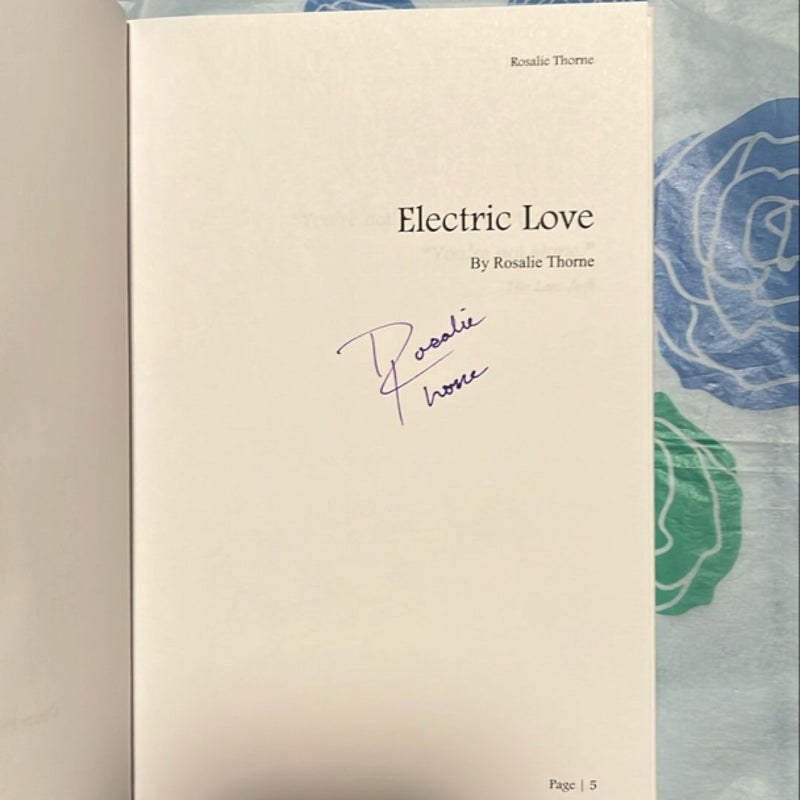 Electric Love (Signed)