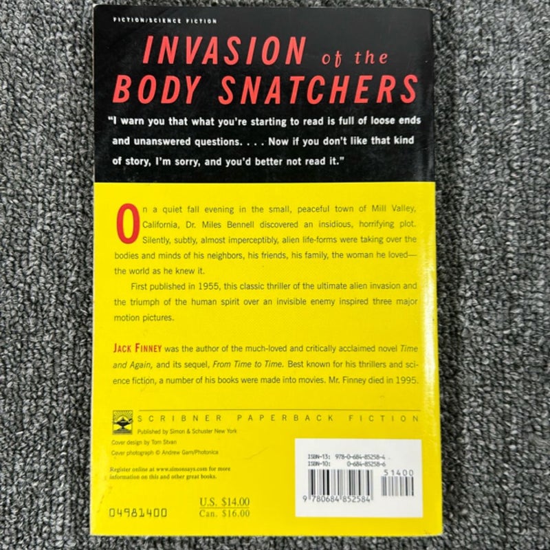 Invasion of the Body Snatchers