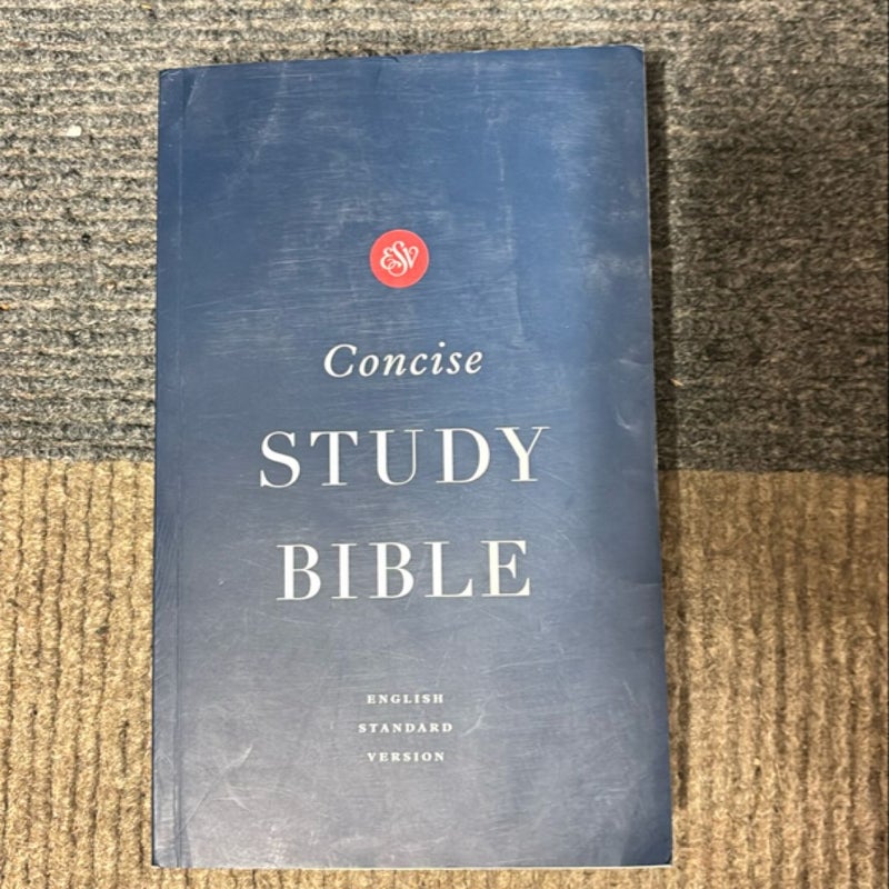 ESV Concise Study Bible(tm), Economy Edition (Paperback)