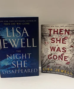 Lisa Jewell (2 Book) Bundle: The Night She Disappeared & Then She Was Gone