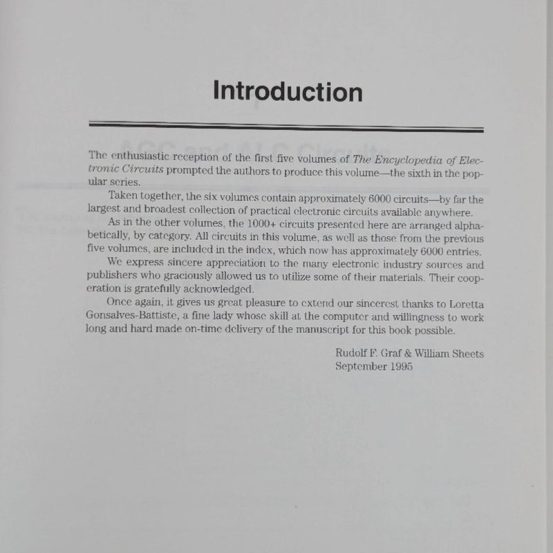 The Encyclopedia of Electronic Circuits, Volume 6