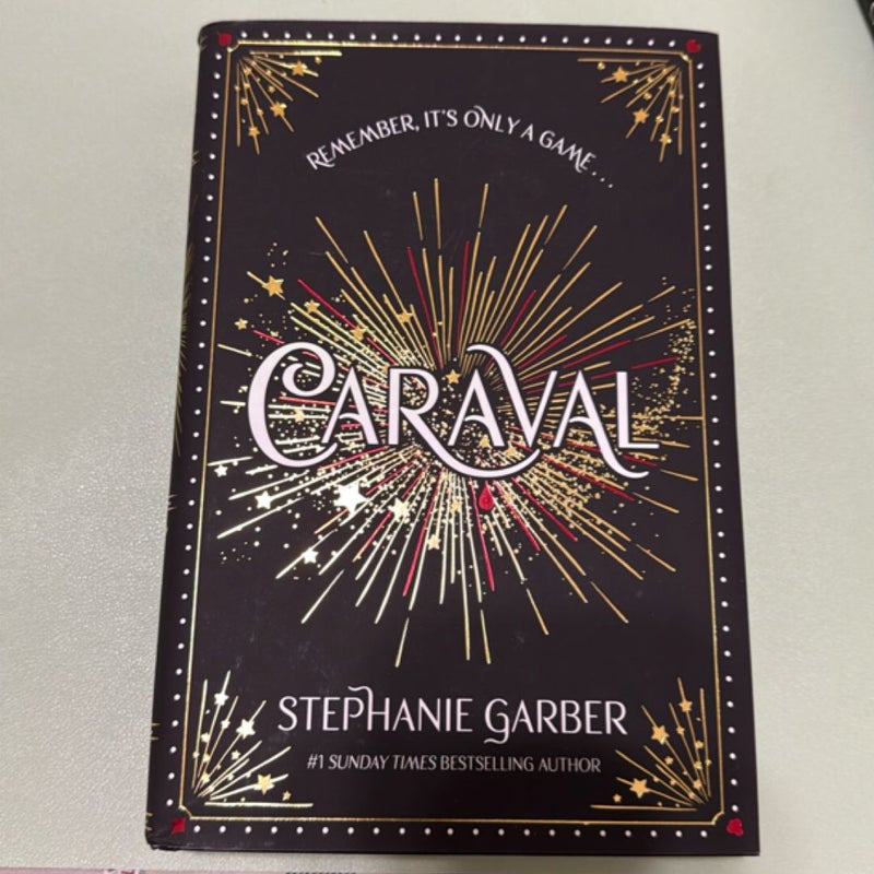 Return to Caraval Deluxe Hardback UK Edition
