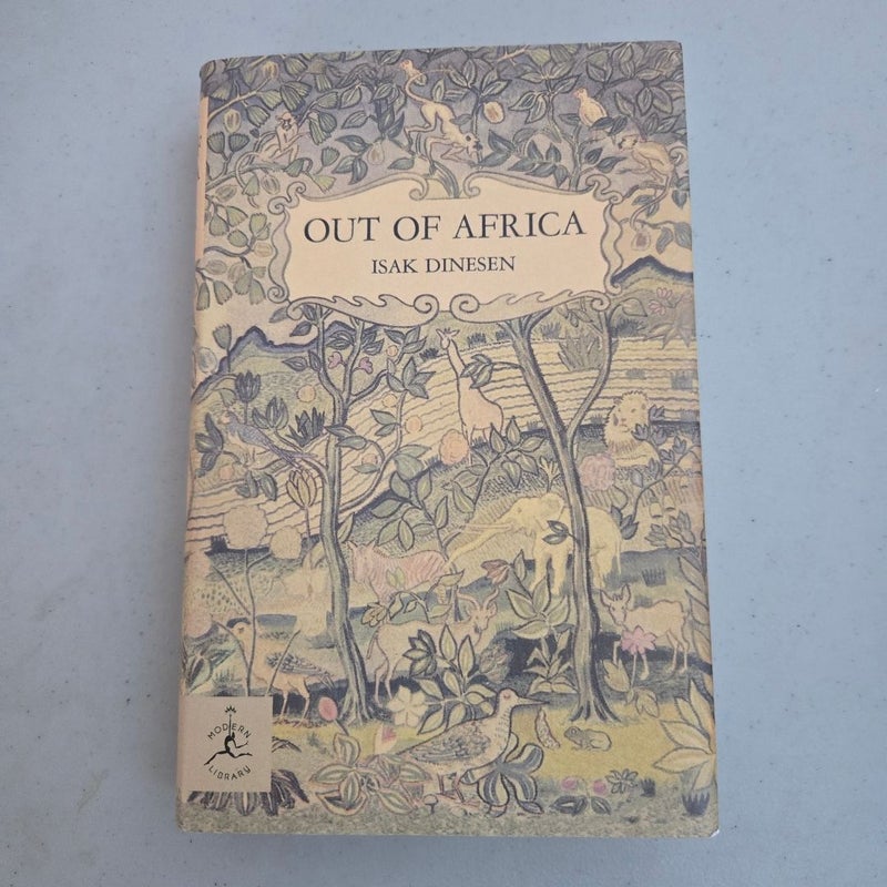Out of Africa