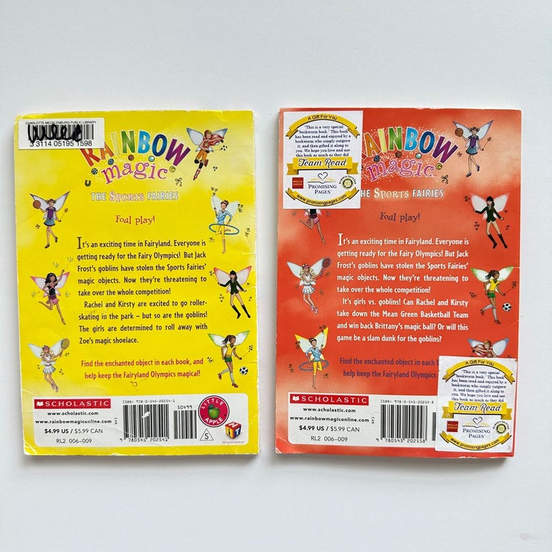 Rainbow Magic, The Sports Fairies, 2 books