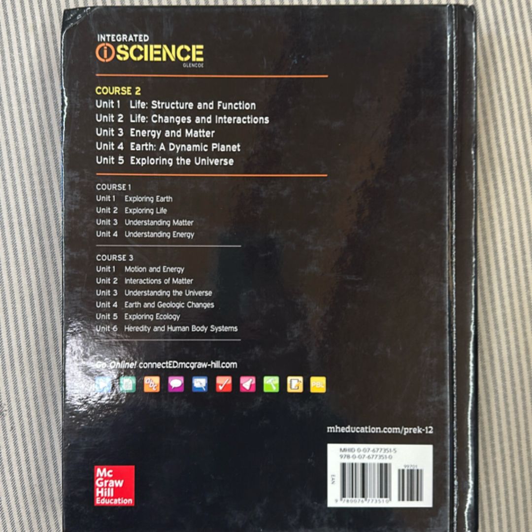 Integrated IScience, Course 2, Student Edition by McGraw Hill