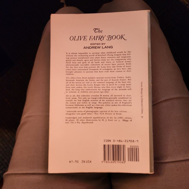 The Olive Fairy Book