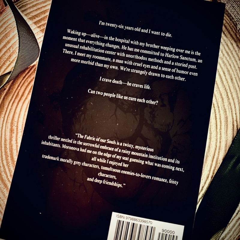 The Fabric of Our Souls by K.M. Moronova , Paperback Pangobooks