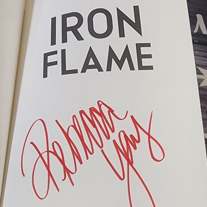 Iron Flame SIGNED *Misprint*