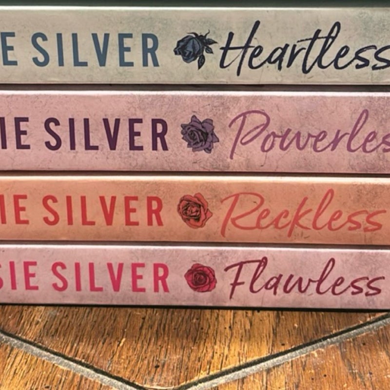 The Chestnut Springs series: Flawless, powerless, Heartless, Reckless, Hopeless 