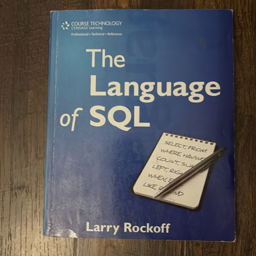 The Language of SQL