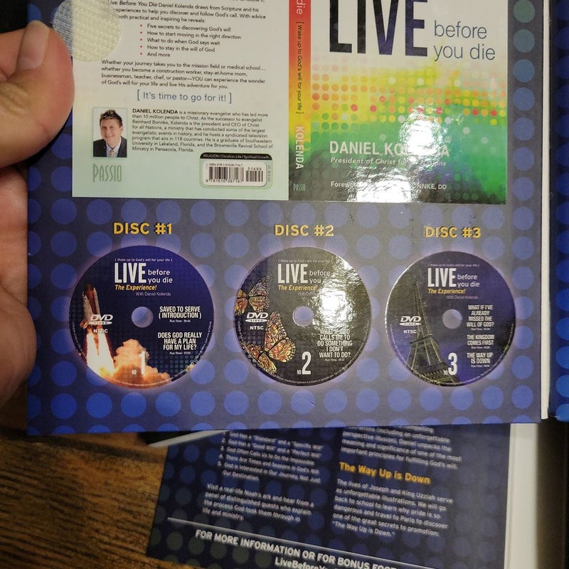 Live Before Die Experience Kit