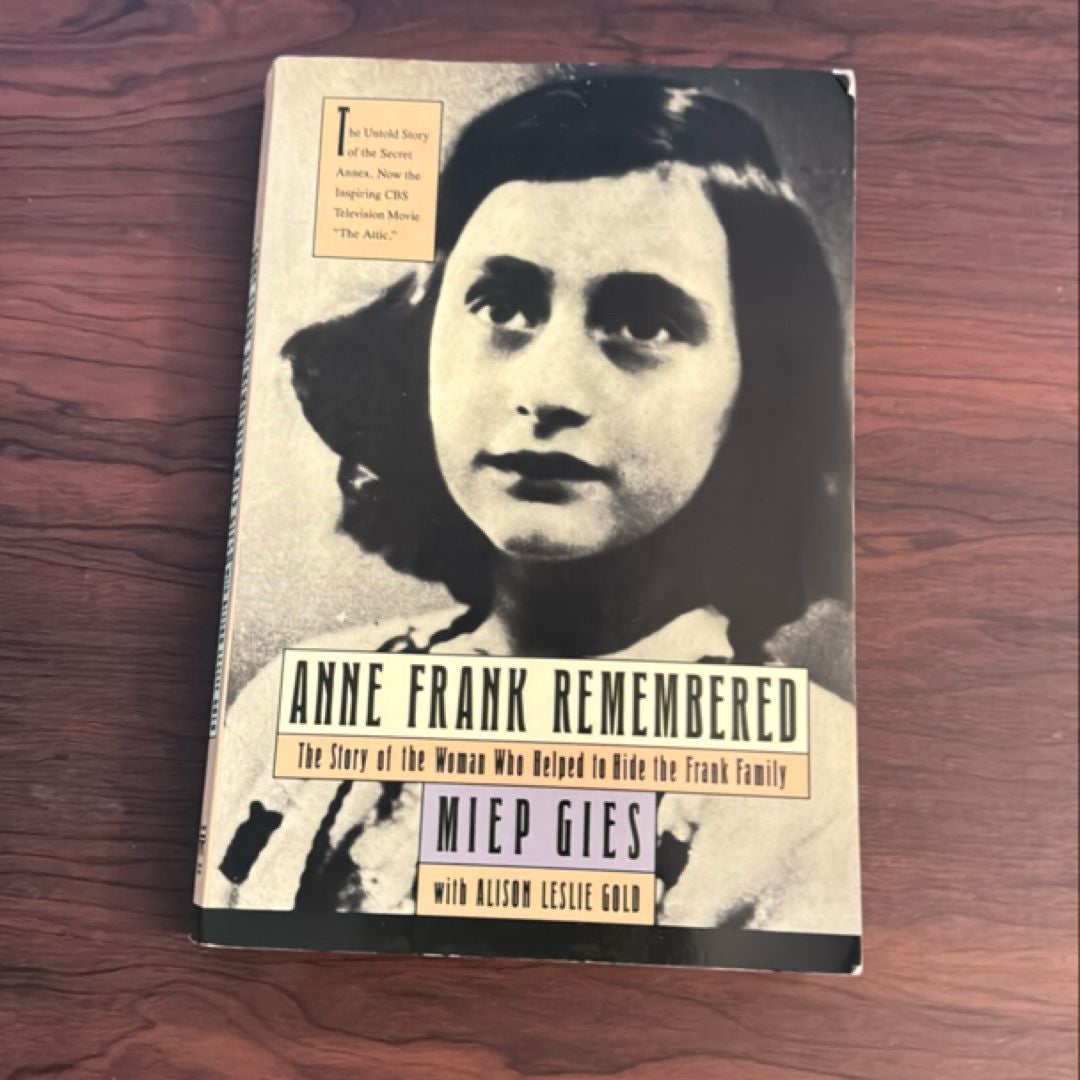 Anne Frank Remembered