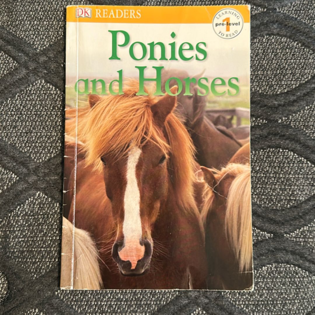 DK Readers L0: Ponies and Horses