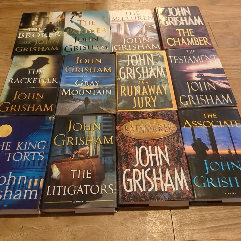 John Grisham book lot