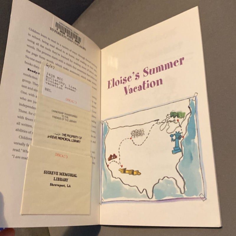 Eloise's Summer Vacation
