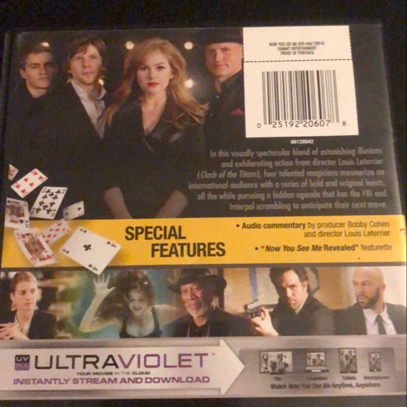 DVD  -   Now You See Me   -  DVD