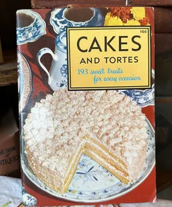 Cakes And Tortes Sweet Treats For Everyone 1957 Vintage Cookbook PB BOOK