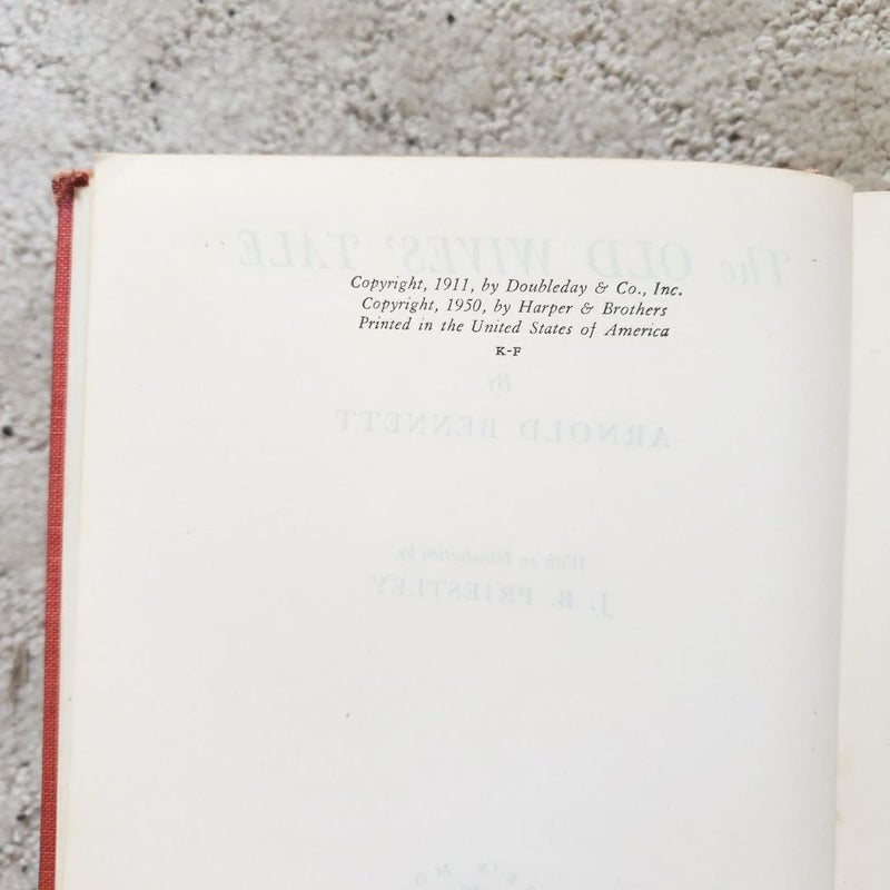The Old Wives' Tale (Harper's Modern Classics Edition, 1950)