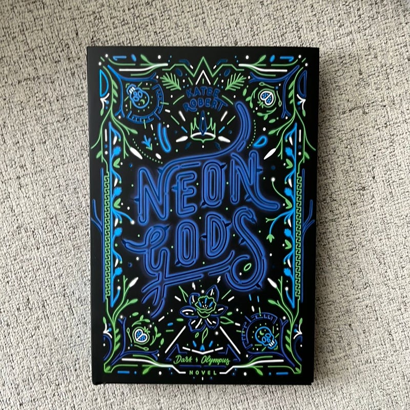 The Bookish Box Neon Gods Special Edition - Signed