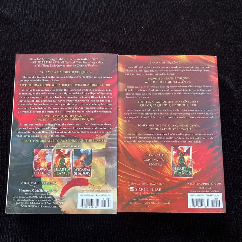 Heart of Flames, Crown of Feathers Bundle