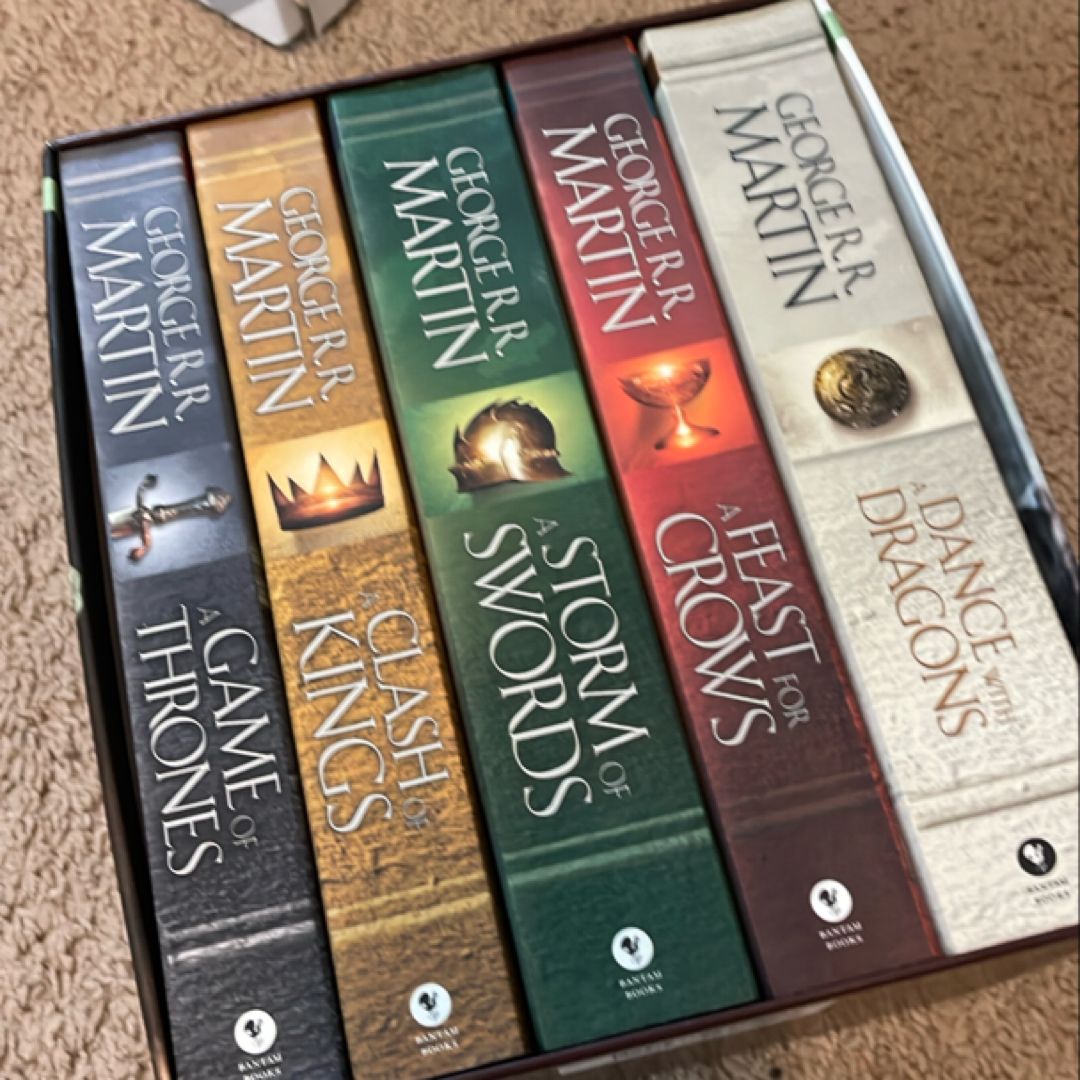 George R. R. Martin's a Game of Thrones 5-Book Boxed Set (Song of Ice and Fire Series)