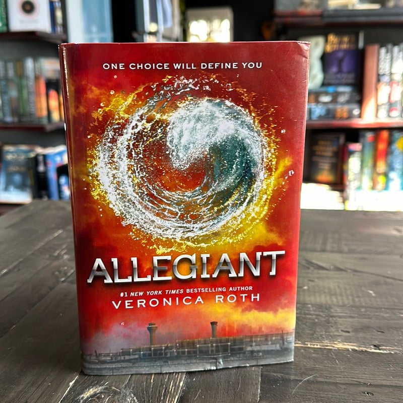 Allegiant signed 1st edition 1st printing 