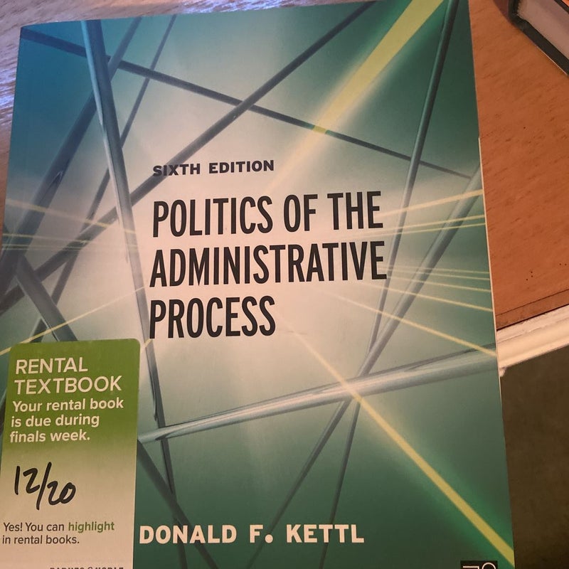 Politics of the Administrative Process