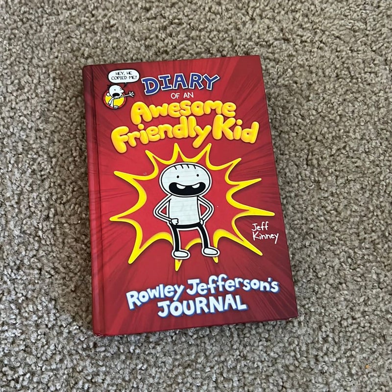 Diary of an Awesome Friendly Kid: Rowley Jefferson's Journal