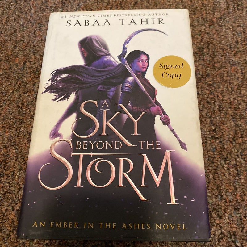 A Sky Beyond the Storm (Signed copy)