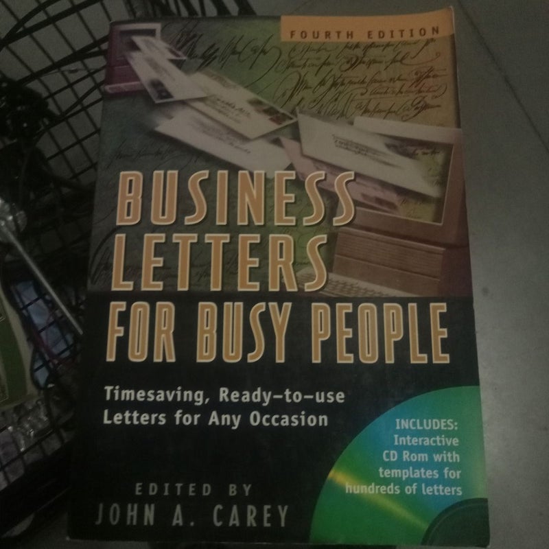 Business Letters for Busy People, Fourth Edition