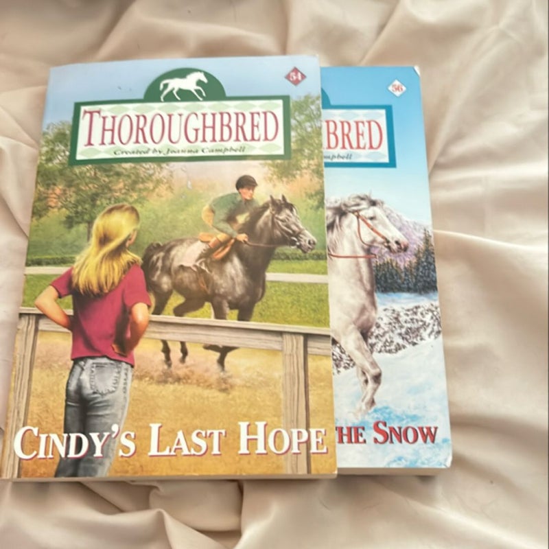 Thoroughbred Series books 54&56