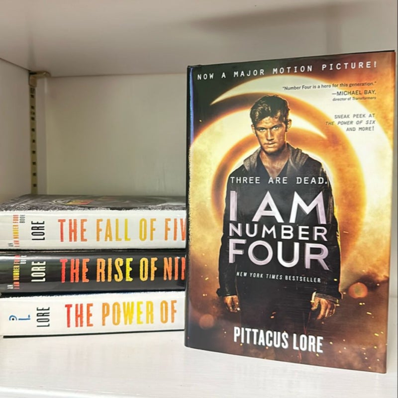 I Am Number Four (and books 2-4)