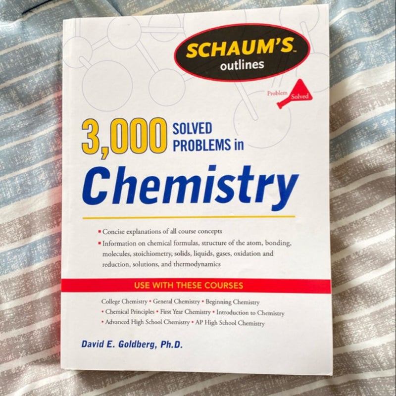 3,000 Solved Problems in Chemistry