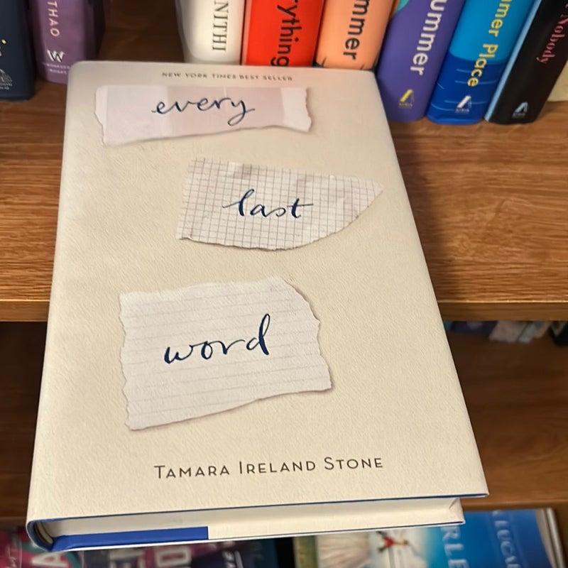 Every Last Word by Tamara Ireland Stone, Hardcover | Pangobooks