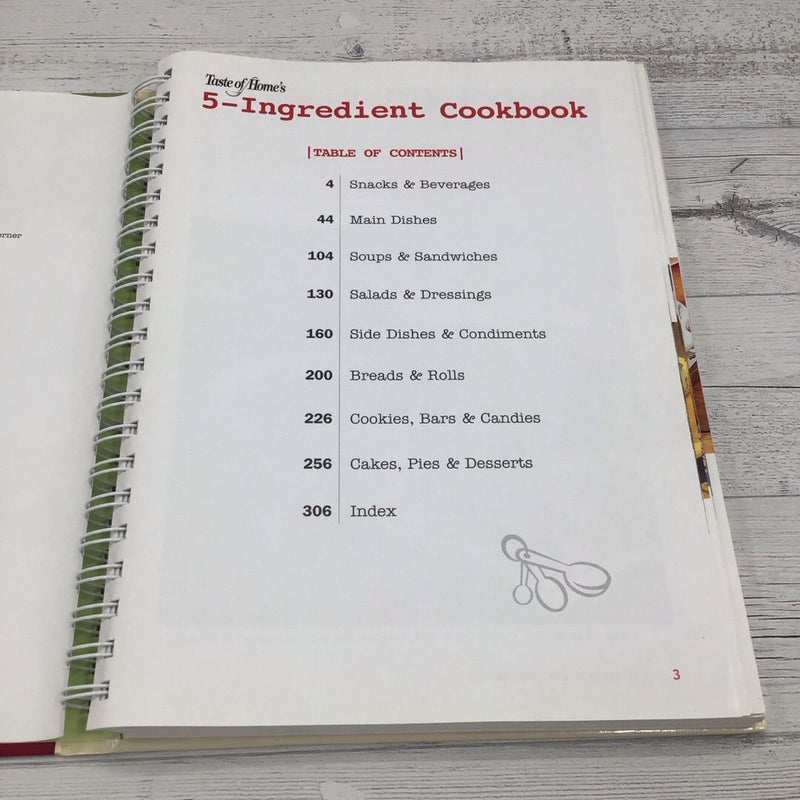 Taste Of Home 5 Ingredient Cookbook