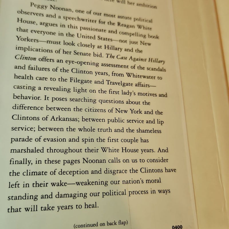 The Case Against Hillary Clinton