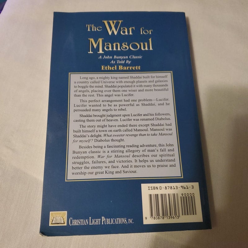 The War for Mansoul