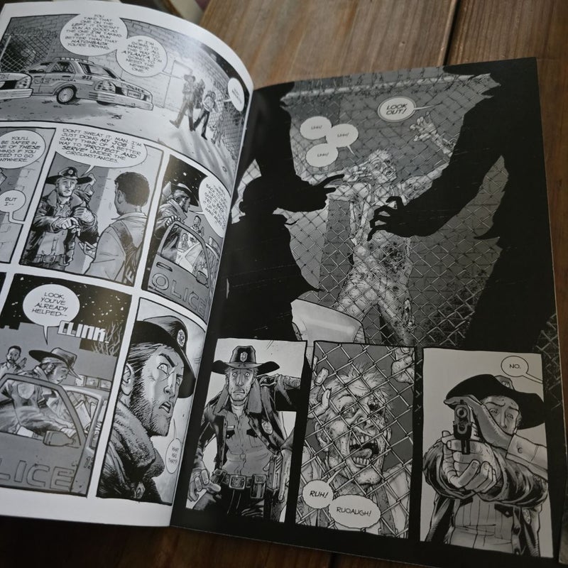 The Walking Dead Comic Books 1 and 182