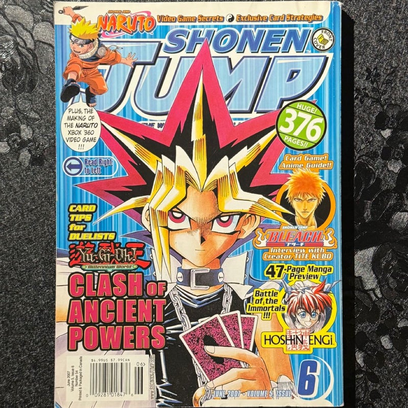 Shonen Jump Volume 5 Issue 6 Number 54 June 2007