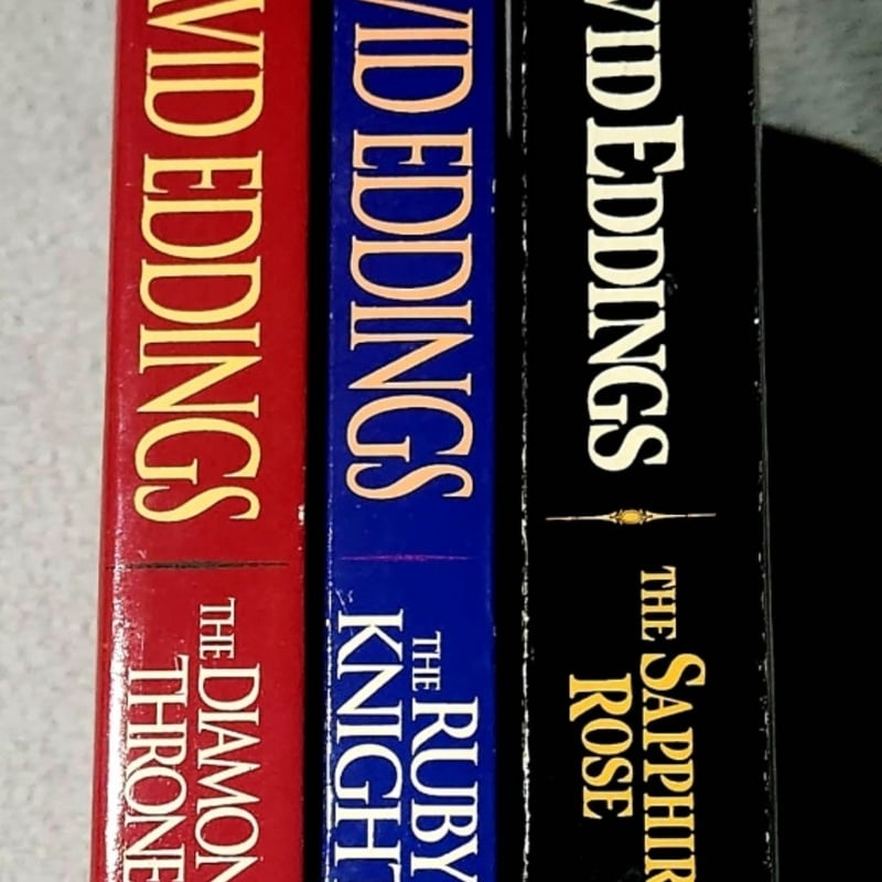 The Diamond Throne, The Ruby Knight, The Sapphire Rose