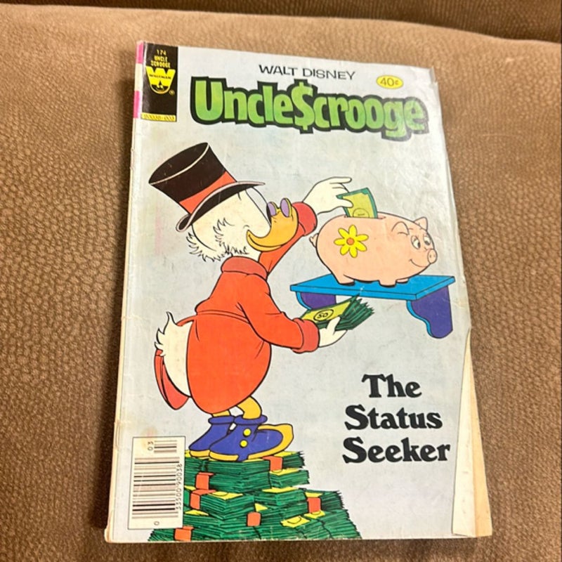 Uncle Scrooge 174 (nm- 9.2) 1980 "the Status Seeker"