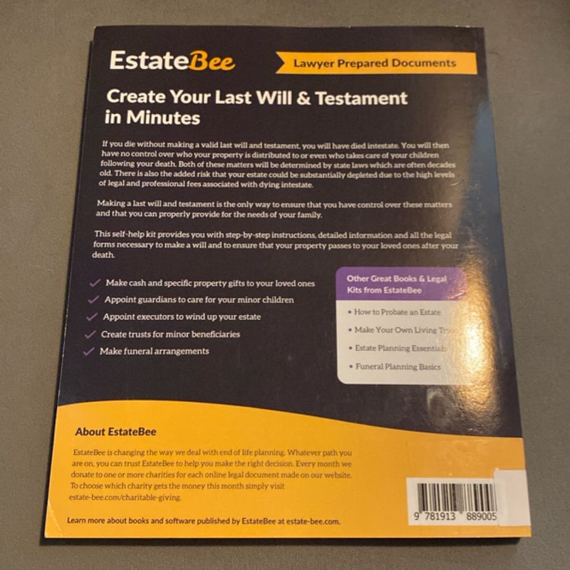 Legal Will Kit