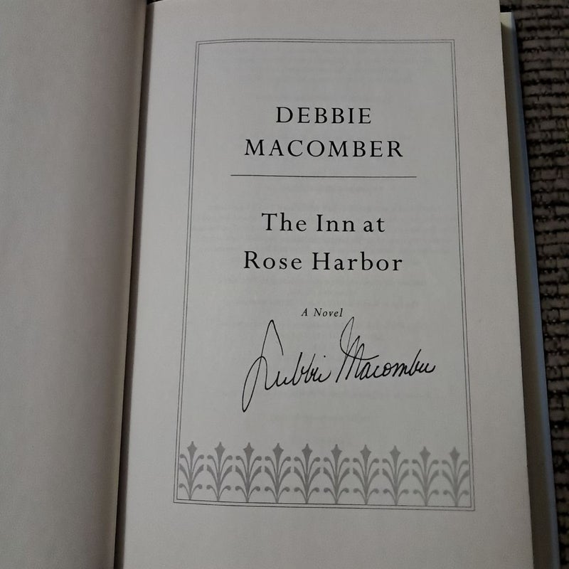 The Inn at Rose Harbor - Signed 1st Edition 