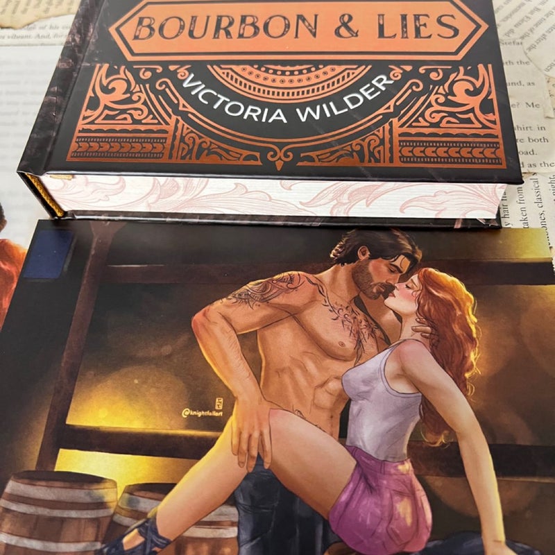 Bourbon & Lies by Victoria Wilder Dark and Quirky Special Edition