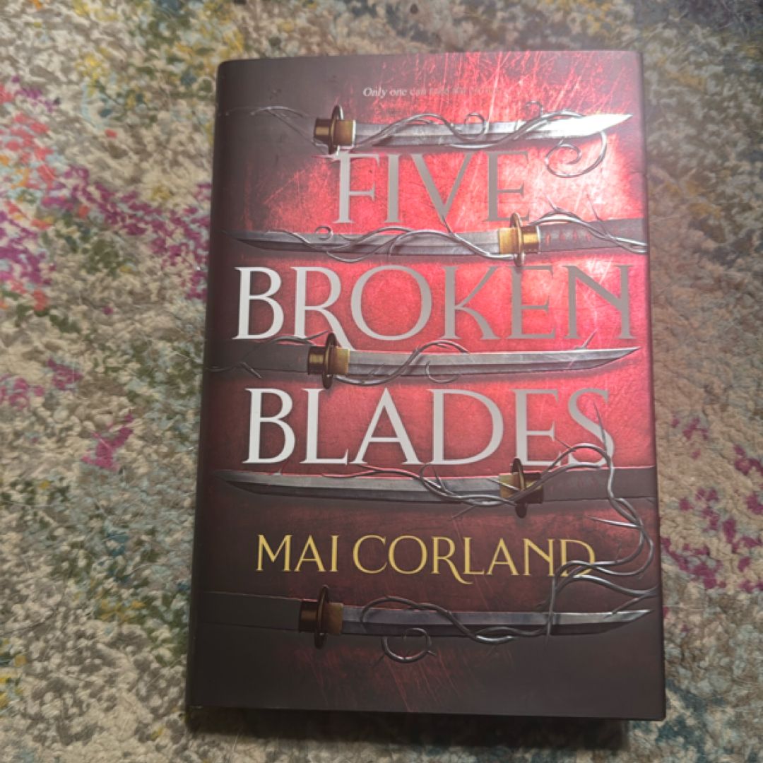 Five Broken Blades book cover