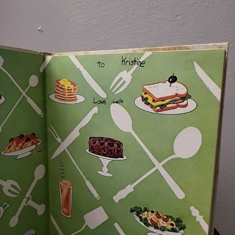 Walt Disney Mickey Mouse Cookbook 1975 Hard Cover  Golden Book Childrens Recipes