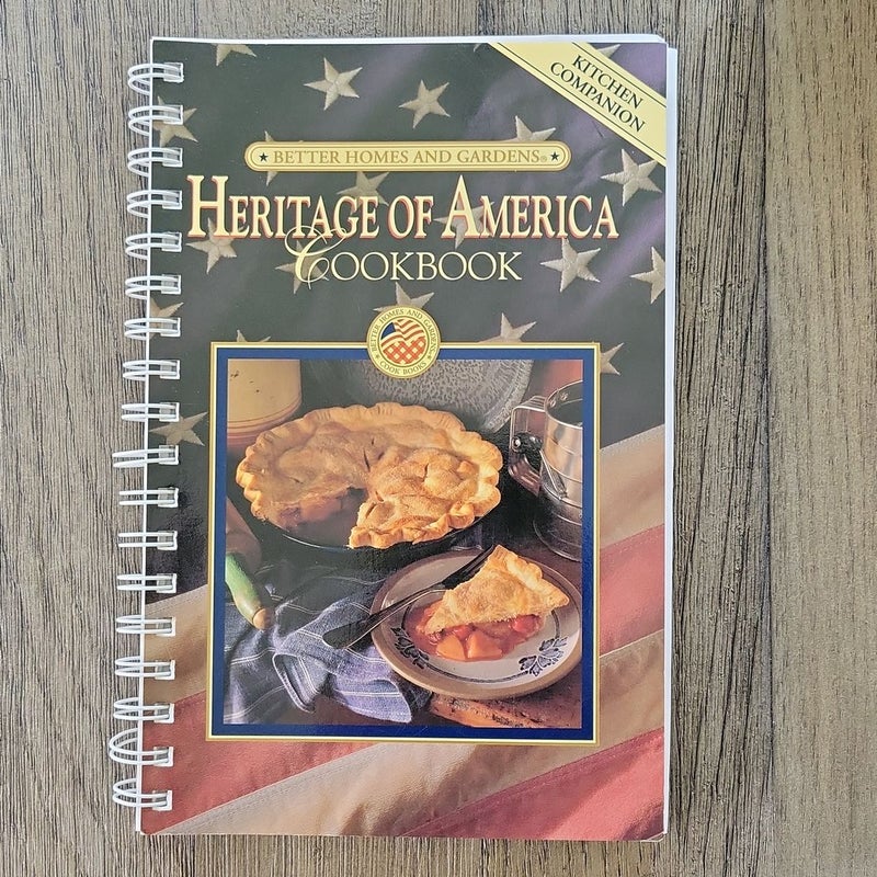 Better Homes and Gardens Heritage of America Cookbook