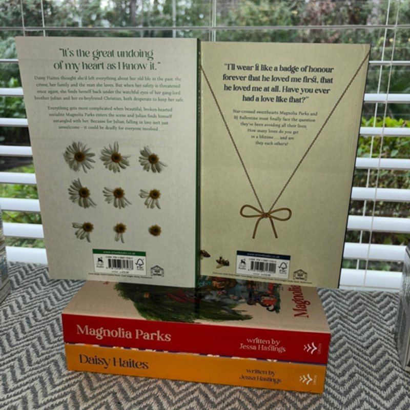 Magnolia Parks series old covers books 1-4